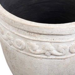 Timeless Terrace White Outdoor Planter - Ornate Home