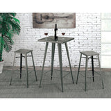 Timon Gun Metal 42" BAR TABLE - Ornate Home