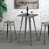 Timon Gun Metal 42" BAR TABLE - Ornate Home