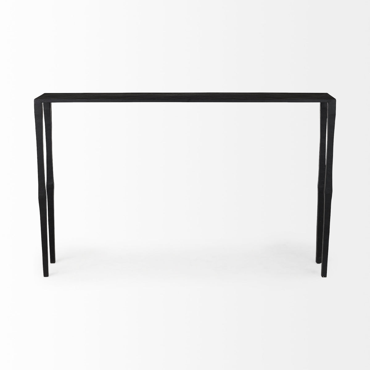 Timothy Black Ebony Iron Console Table - Ornate Home