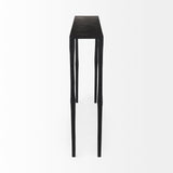 Timothy Black Ebony Iron Console Table - Ornate Home