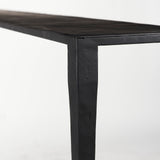 Timothy Black Ebony Iron Console Table - Ornate Home