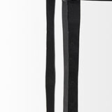 Timothy Black Ebony Iron Side Table - Ornate Home