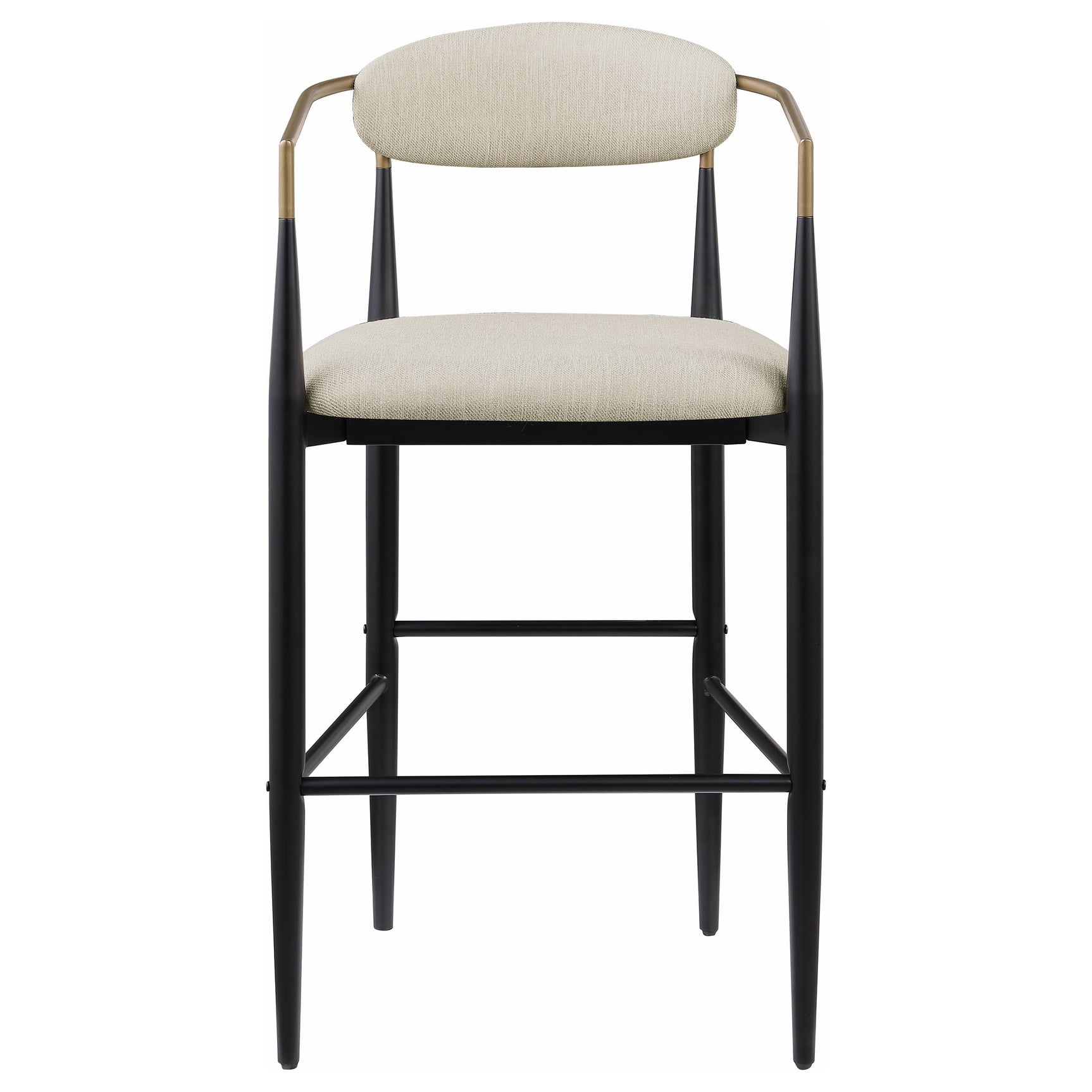 Tina Beige Bar Chair (Set of 2) - Ornate Home