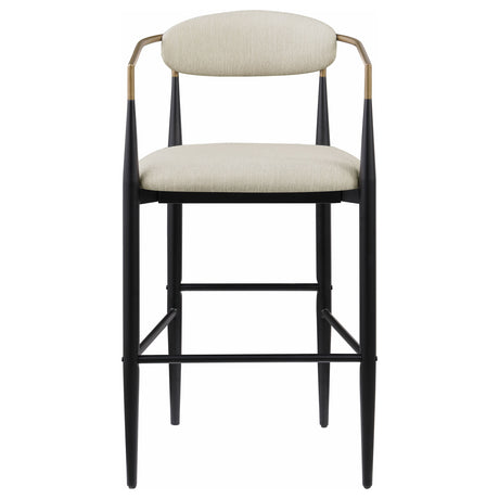 Tina Beige Bar Chair (Set of 2) - Ornate Home