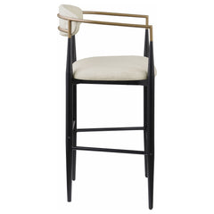 Tina Beige Bar Chair (Set of 2) - Ornate Home