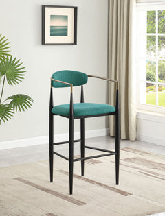 Tina Green Bar Chair (Set of 2) - Ornate Home