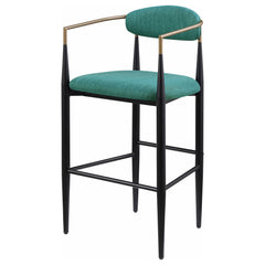 Tina Green Bar Chair (Set of 2) - Ornate Home