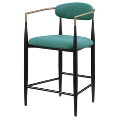 Tina Green Counter Chair (Set of 2) - Ornate Home
