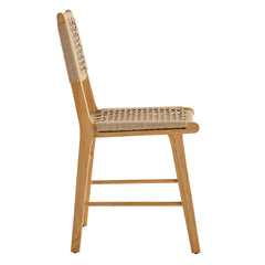 Tindra Natural Woven Dining Chairs (Set of 2) - Ornate Home