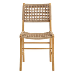 Tindra Natural Woven Dining Chairs (Set of 2) - Ornate Home