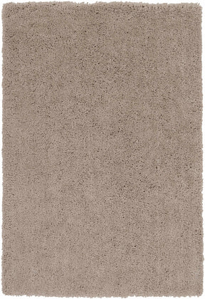 Tingly 2x3 Hand Woven Solid Cream Shag Rug - Clearance - Ornate Home