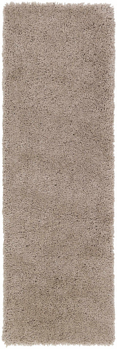 Tingly 2x3 Hand Woven Solid Cream Shag Rug - Clearance - Ornate Home