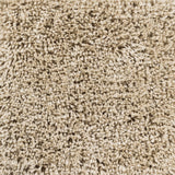 Tingly 2x3 Hand Woven Solid Cream Shag Rug - Clearance - Ornate Home