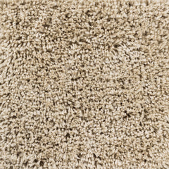 Tingly 2x3 Hand Woven Solid Cream Shag Rug - Clearance - Ornate Home
