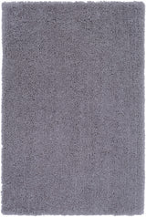 Tingly Solid Grey Shag Rug - Clearance - Ornate Home
