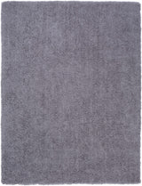 Tingly Solid Grey Shag Rug - Clearance - Ornate Home