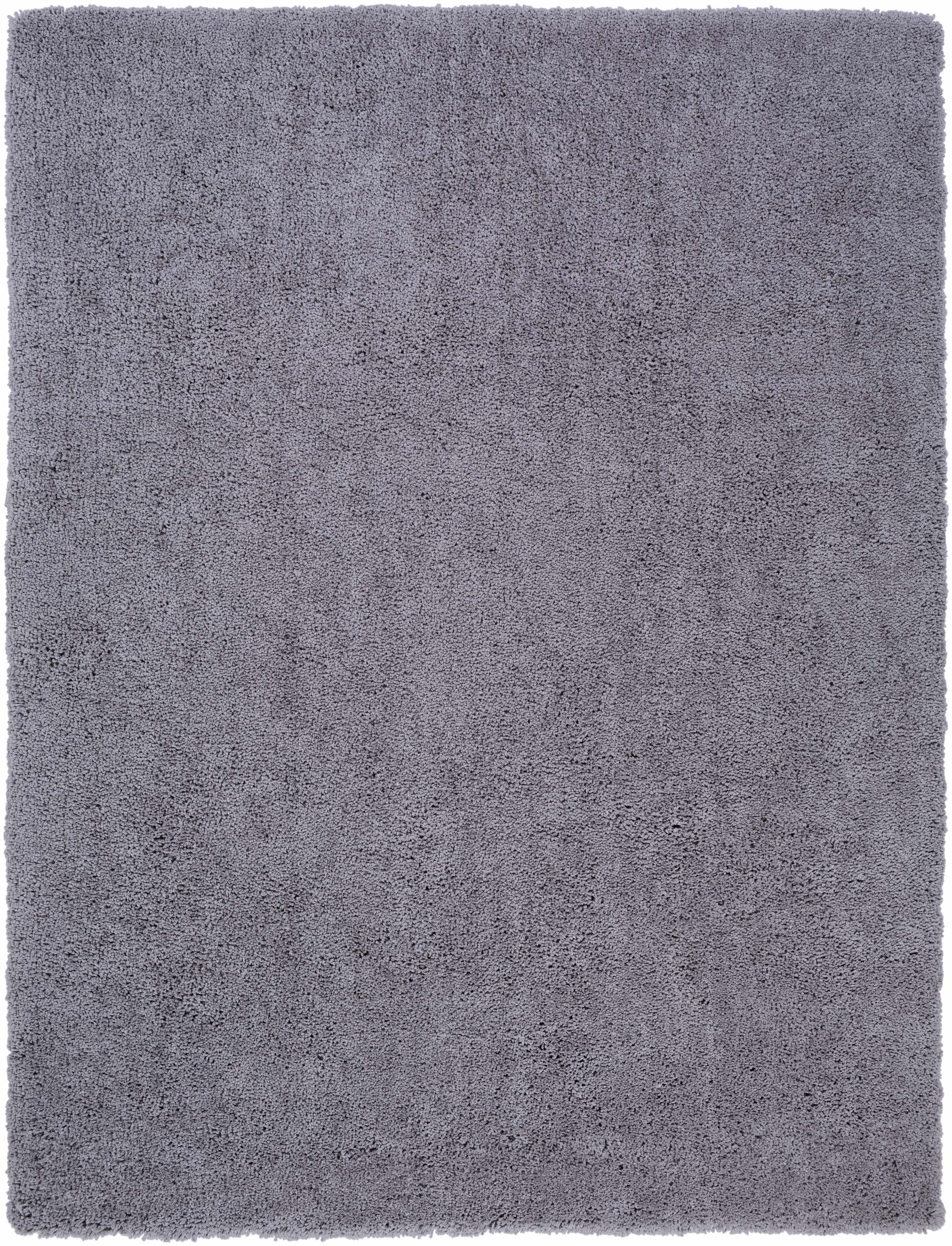 Tingly Solid Grey Shag Rug - Clearance - Ornate Home