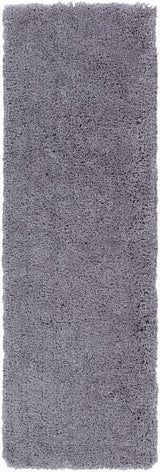 Tingly Solid Grey Shag Rug - Clearance - Ornate Home