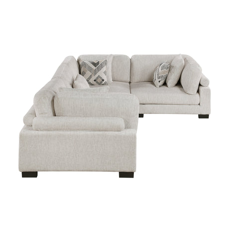 Tinley Beige 4-Piece Modular Sectional - Ornate Home