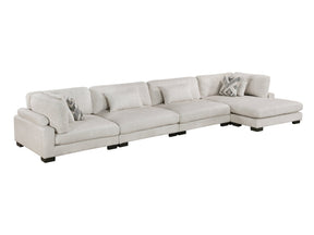 Tinley Beige 4-Piece Modular Sectional with Chaise - Ornate Home