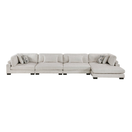 Tinley Beige 4-Piece Modular Sectional with Chaise - Ornate Home