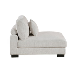 Tinley Beige 4-Piece Modular Sectional with Chaise and Ottoman - Ornate Home