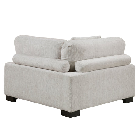 Tinley Beige 4-Piece Modular Sectional with Ottoman - Ornate Home