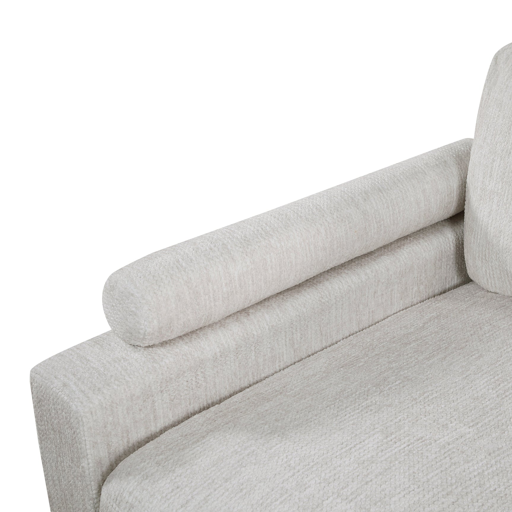 Tinley Beige 5-Piece Modular Sectional with Ottoman - Ornate Home