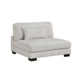 Tinley Beige 5-Piece Modular Sectional with Ottoman - Ornate Home