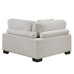 Tinley Beige 6-Piece Modular Sectional with Ottoman - Ornate Home