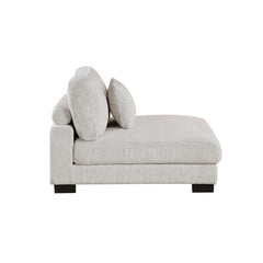 Tinley Beige 6-Piece Modular Sectional with Ottoman - Ornate Home