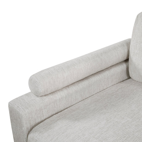 Tinley Beige 6-Piece Modular Sectional with Ottoman - Ornate Home