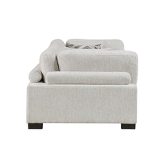 Tinley Beige Modular Loveseat Sectional - Ornate Home