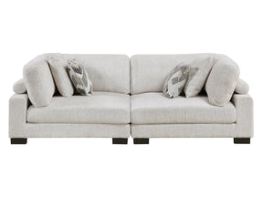 Tinley Beige Modular Loveseat Sectional - Ornate Home