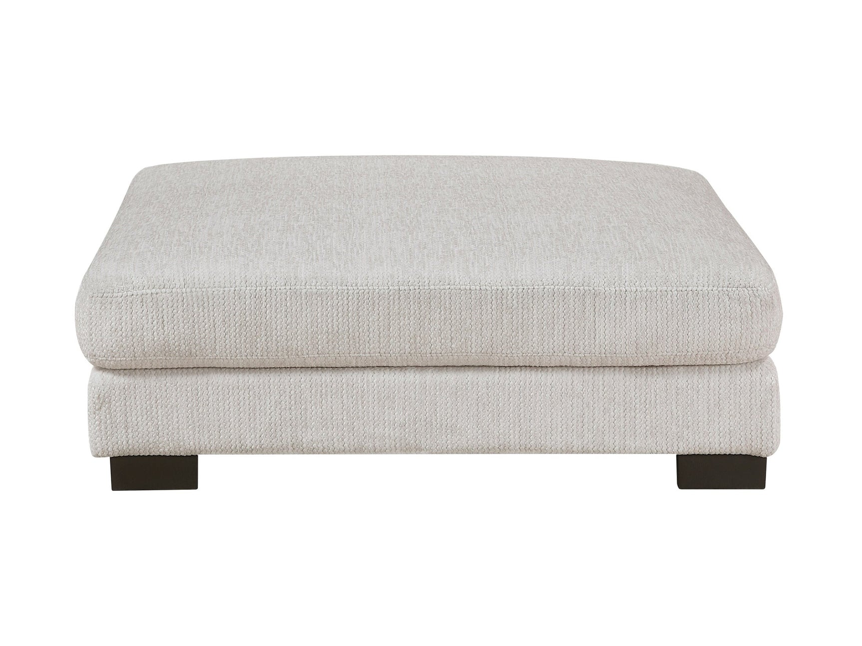 Tinley Beige Ottoman - Ornate Home