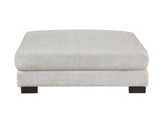 Tinley Beige Ottoman - Ornate Home