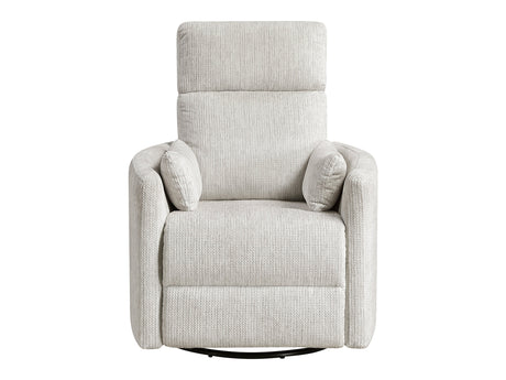 Tinley Beige Swivel Glider Reclining Chair - Ornate Home