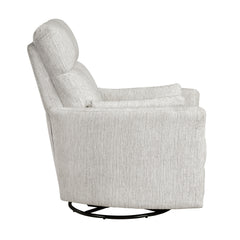Tinley Beige Swivel Glider Reclining Chair - Ornate Home