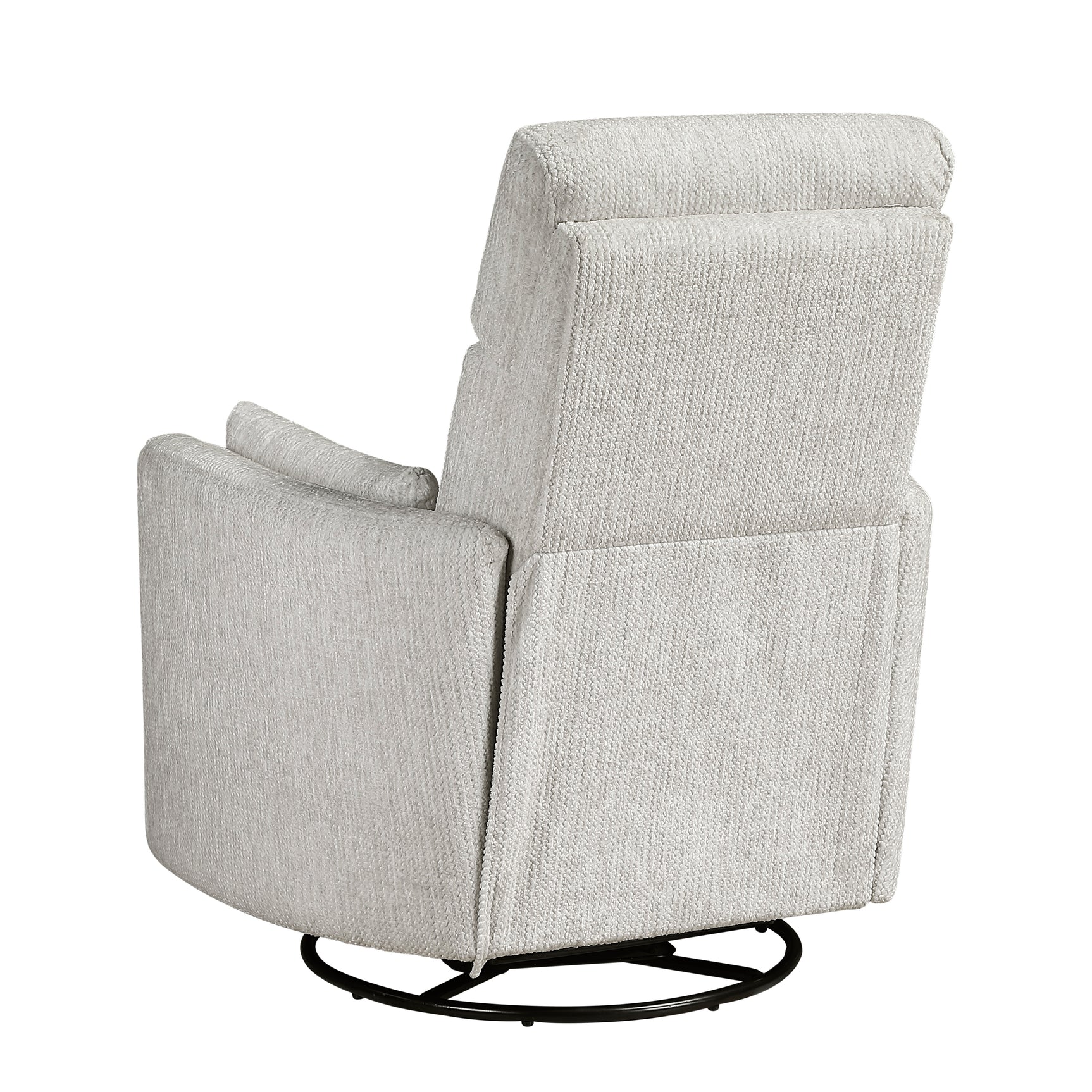 Tinley Beige Swivel Glider Reclining Chair - Ornate Home