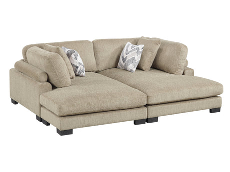 Tinley Brown 2-Piece Chaises - Ornate Home