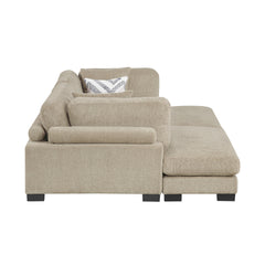 Tinley Brown 2-Piece Chaises - Ornate Home