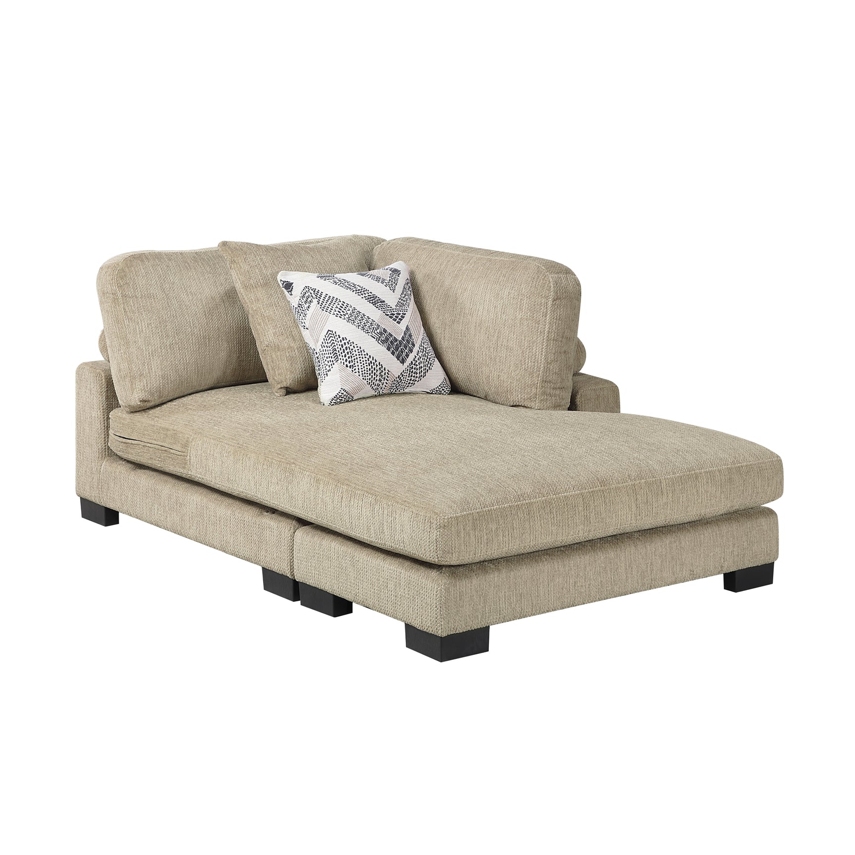 Tinley Brown 2-Piece Chaises - Ornate Home