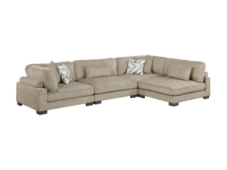 Tinley Brown 4-Piece Modular Sectional - Ornate Home