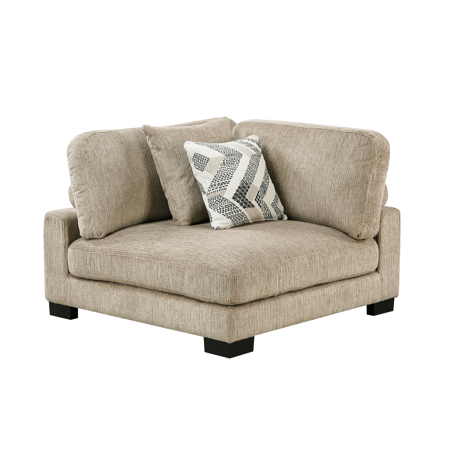 Tinley Brown 4-Piece Modular Sectional - Ornate Home