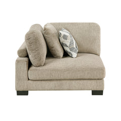 Tinley Brown 4-Piece Modular Sectional - Ornate Home