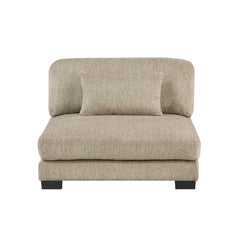 Tinley Brown 4-Piece Modular Sectional with Chaise - Ornate Home