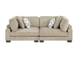 Tinley Brown Loveseat - Ornate Home