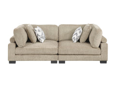 Tinley Brown Loveseat - Ornate Home