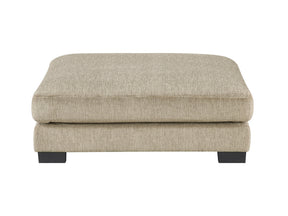Tinley Brown Ottoman - Ornate Home